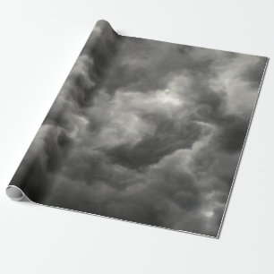 GRAY CLOUDS IN SKY CADEAUPAPIER