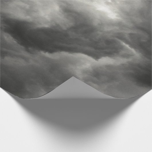 GRAY CLOUDS IN SKY CADEAUPAPIER (Hoek)