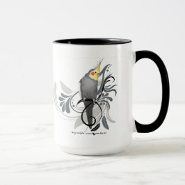 Gray Cockatiel Mok