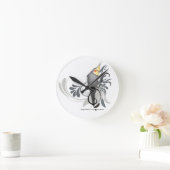 Gray Cockatiel Ronde Klok (Huis)