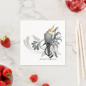 Gray Cockatiel Servet (Insitu)