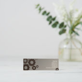 Gray Cogs - Skinny Mini Visitekaartje (Staand voorkant)