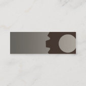 Gray Cogs - Skinny Mini Visitekaartje (Achterkant)