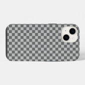Gray Combination Checkerboard van Shirley Taylor iPhone Hoesje (Achterkant horizontaal)