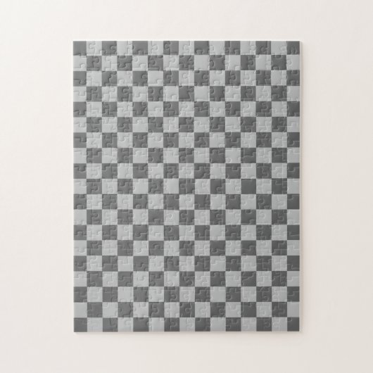 Gray Combination Checkerboard van Shirley Taylor Legpuzzel (Verticaal)
