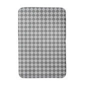 Gray Combination Diamond Pattern van Shirley Taylo Badmat (Voorkant Verticaal)