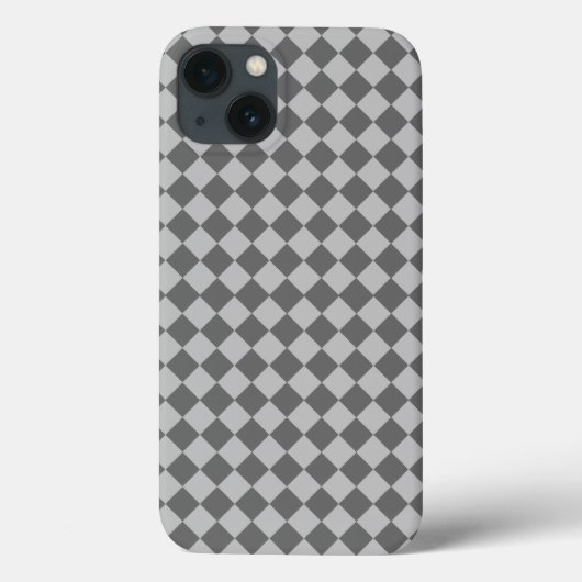 Gray Combination Diamond Pattern van Shirley Taylo Case-Mate iPhone Case (Achterkant)