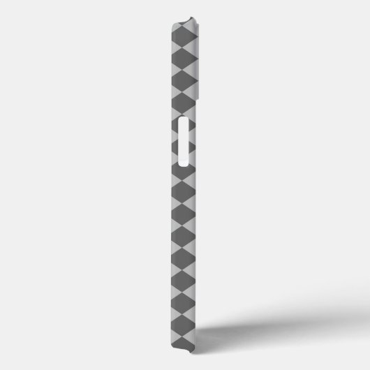 Gray Combination Diamond Pattern van Shirley Taylo Case-Mate iPhone Case (Achterkant / Rechts)