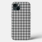 Gray Combination Diamond Pattern van Shirley Taylo Case-Mate iPhone Case (Achterkant)
