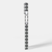 Gray Combination Diamond Pattern van Shirley Taylo Case-Mate iPhone Case (Achterkant / Links)
