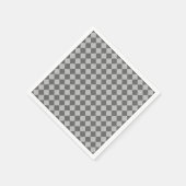 Gray Combination Diamond Pattern van Shirley Taylo Servetten (Hoek)