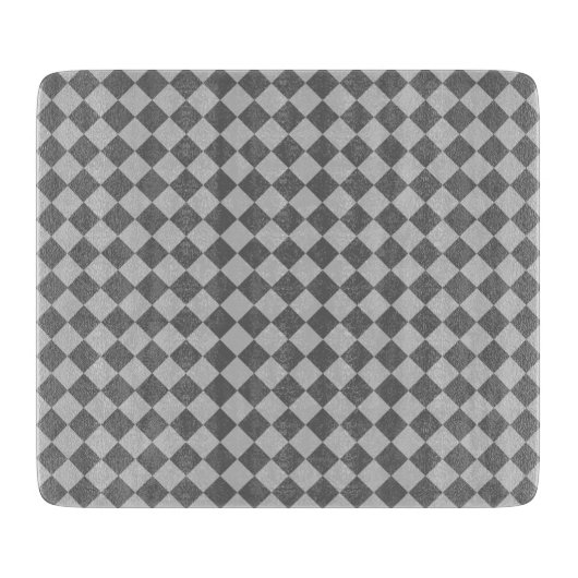 Gray Combination Diamond Pattern van Shirley Taylo Snijplank (Voorkant)