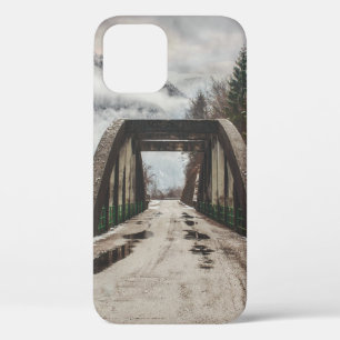 GRAY CONCRETE ARCH BRIDE BESIDE LEAFLESS TREE NEAR Case-Mate iPhone CASE