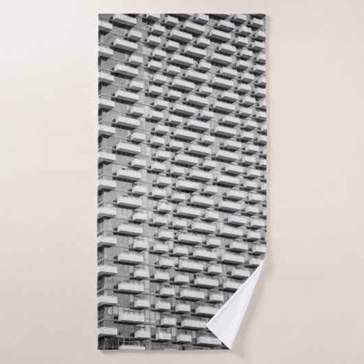 GRAY CONCRETE BOUW BADHANDDOEK (Badhanddoek)