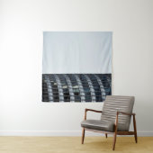 GRAY CONCRETE BOUW ONDER WITTE SKY TIJDENS DAG WANDKLEED (In Situ (horizontaal))