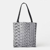 Gray concrete building tote bag (Achterkant)