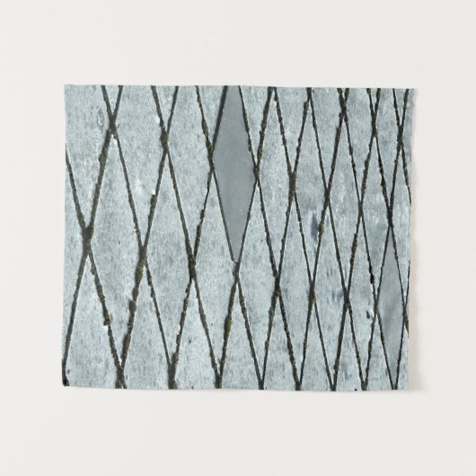 Gray concrete pavement wandkleed (Voorkant (horizontaal))