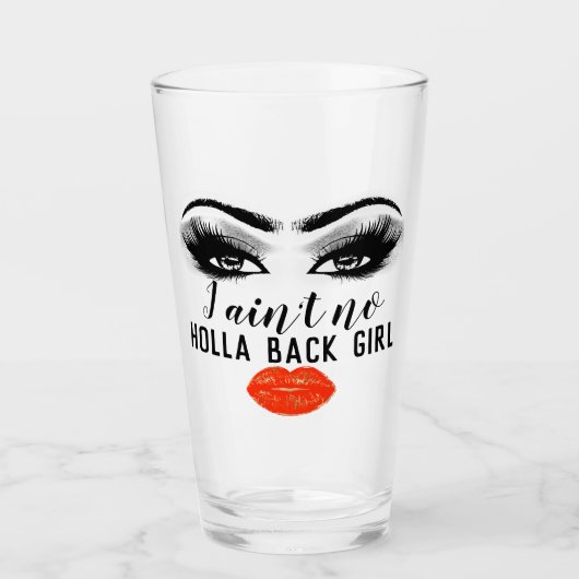 Gray Coral Girly Power Kiss Makeup Lashes Glas (Voorkant)