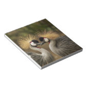 Gray Crowned Crane Notitieblok (Schuin)