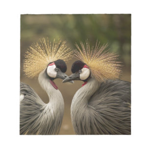 Gray Crowned Crane Notitieblok