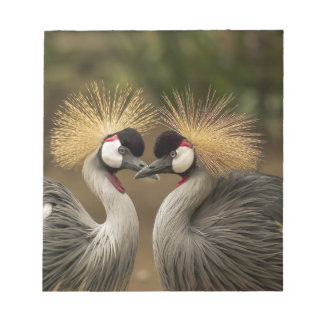 Gray Crowned Crane Notitieblok