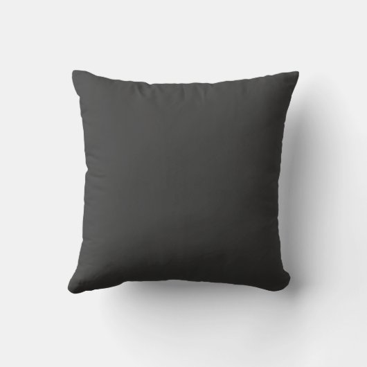 Gray Custom Couple's Definition Wedding Pillow Kussen (Achterkant)