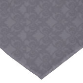 Gray Damask Bows Tafelkleed (Gekanteld)