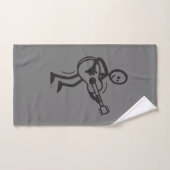 Gray Dancing SAM Hand Towel Handdoek (Handdoek)