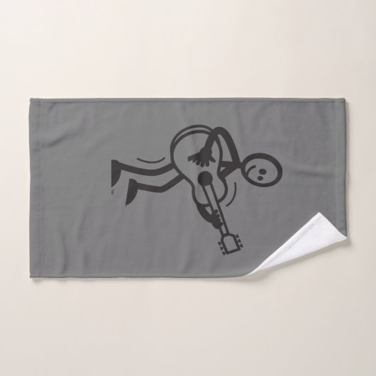 Gray Dancing SAM Hand Towel Handdoek (Handdoek)