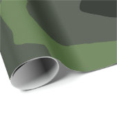 Gray dark green camouflage nr. 14 print cadeaupapier (Rol Hoek)