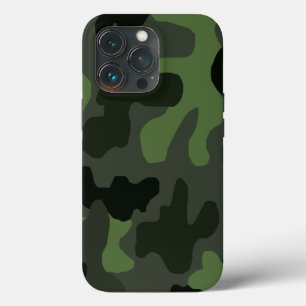 Gray dark green camouflage nr. 14 print Case-Mate iPhone case