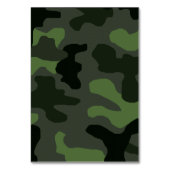 Gray dark green camouflage nr. 14 print kaart (Voorkant)