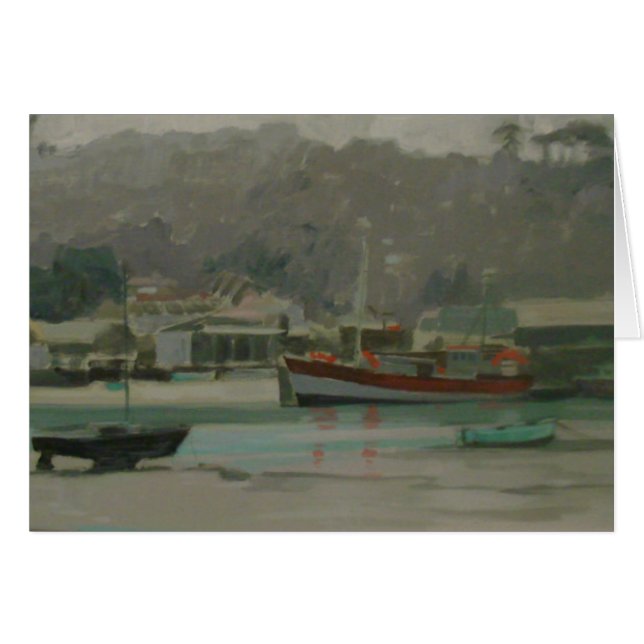 Gray Day Fisherman's Quay (Voorkant Horizontaal)