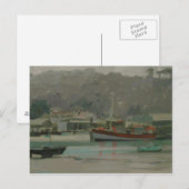 Gray Day Fisherman's Quay Briefkaart (Voorkant / Achterkant)