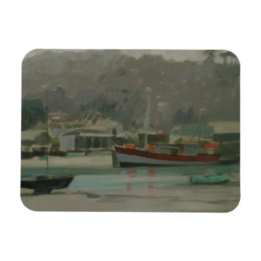 Gray Day Fisherman's Quay Magneet (Horizontaal)