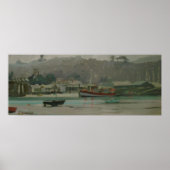 Gray Day Fisherman's Quay Poster (Voorkant)