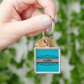 Gray Deco Vourish Premium Sleutelhanger (Hand)