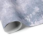 Gray Digi Camo Cadeaupapier (Rol Hoek)