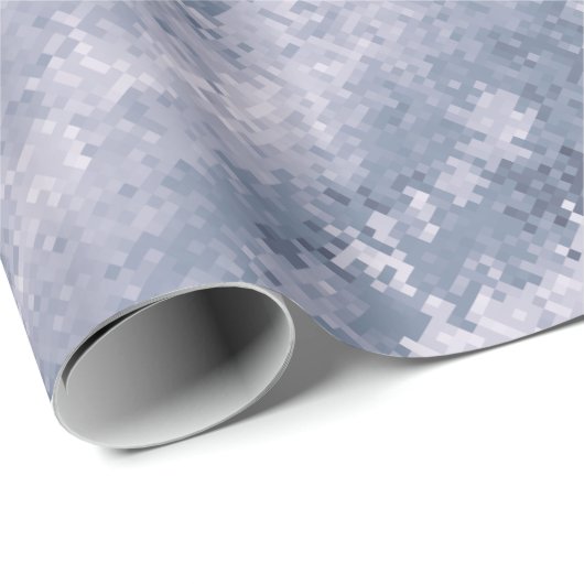 Gray Digi Camo Cadeaupapier (Rol Hoek)