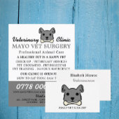 Gray Dog, Veterinarian Service Flyer