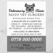 Gray Dog, Veterinarian Service Flyer (Voorkant)