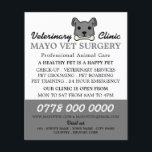Gray Dog, Veterinarian Service Flyer<br><div class="desc">Gray Dog,  Veterinarian,  Veterinary Service Adverteren Flyer door The Visitekaartje Store.</div>
