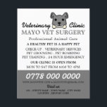 Gray Dog, Veterinarian Service Flyer<br><div class="desc">Gray Dog,  Veterinarian,  Veterinary Service Adverteren Flyer door The Visitekaartje Store.</div>