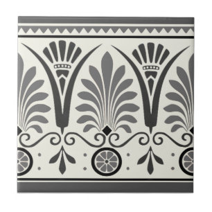 Gray Dresser Art Minton Palmette 1880 Tile Repro Tegeltje