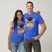 Gray Dwarf Hamster met Bachelor Universiteit T-shirt (Unisex)