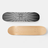 Gray Eagle met twee hoofden Skateboard (Horizontaal)