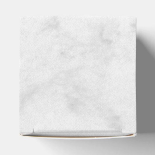 Gray Elegant Marble Wedding Bedankdoosjes (Bovenkant)