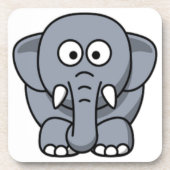 GRAY ELEPHANT DRANKJES ONDERZETTER (Voorkant)
