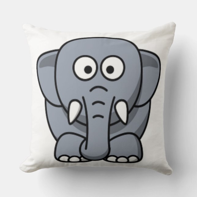 GRAY ELEPHANT KUSSEN (Voorkant)