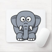 GRAY ELEPHANT MUISMAT (Met muis)